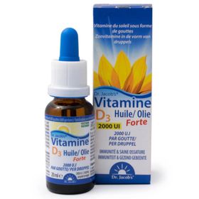 Natura Medicatrix Dr. Jacob's Vitamin D3 Forte 2000 UI