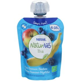 Nestlé NaturNes Bio Pomme - Banane - Myrtille - Mûre 6 Mois