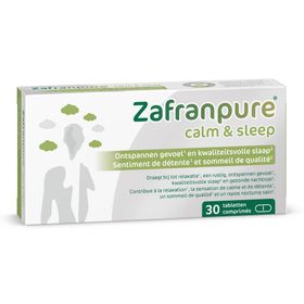 ZafranPure® Calm & Sleep | Saffraan, Melatonine en Tryptofaan