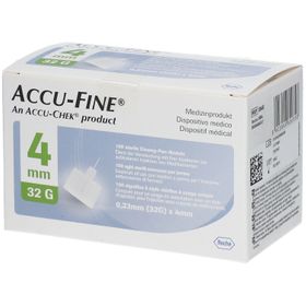 Accu-Fine Naald 0,23x4 mm 32g