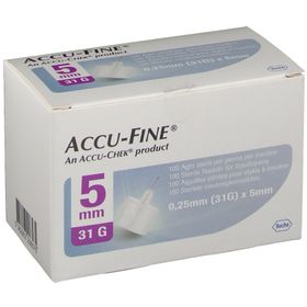 Accu Fine Aiguille 0.25x5 mm 31g