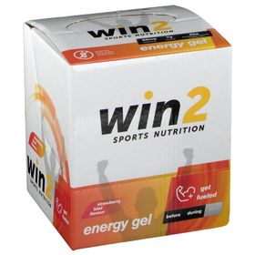 Win2 Energy Gel Aardbei - Kiwi