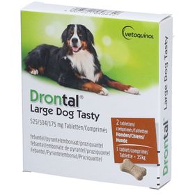 Drontal® Large Dog Tasty 525/504/175mg