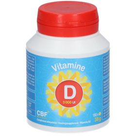 Vitamine D3 Cbf X-forte 3000UI