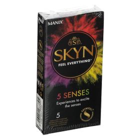 SKYN 5 Senses Préservatifs