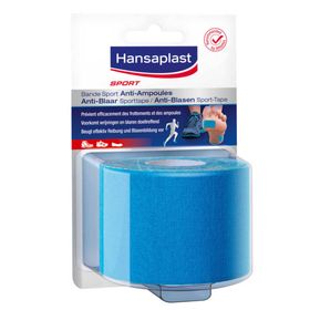 Hansaplast Bande Sport Anti-Ampoules Bleue