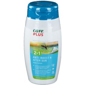 Care Plus 2 en 1 Anti-Insectes & Après Soleil Lait Corporel