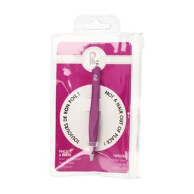Plic Epileerpincet Gebogen Punt Violet