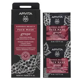 Apivita Express Beauty Masque Visage Raisin Lissant Rides & Raffermissant