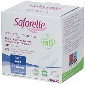 Saforelle® Serviettes Hygieniques Nuit