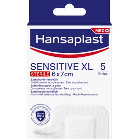 Hansaplast Sensitive XL Stérile 6 x 7 cm