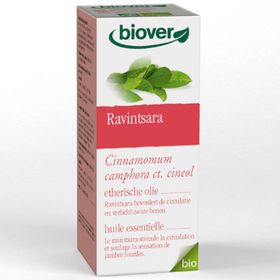 Biover Huile Essentielle Ravintsara – Immunité – Huile Essentielle 100 % Bio