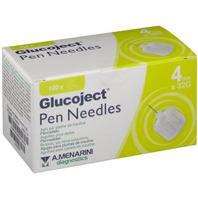 Glucoject Pen Needles 4mm 32g 44029