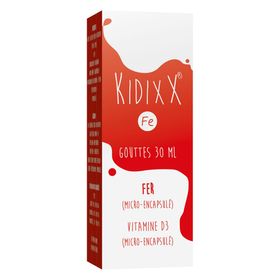 KidixX Fe Fer - Vitamine D3