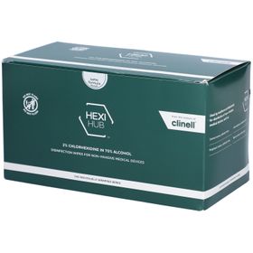 Clinell Lingettes alcoolisées Chlorhexidine CA2C240