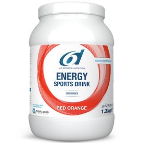 6D Sports Nutrition Energy Sports Drink Red Orange