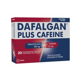 Dafalgan® Plus Caféine 500 mg Paracétamol/65 mg Paracétamol | Douleurs & Fièvre