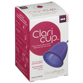 Claricup Coupelle Menstruelle Taille 3