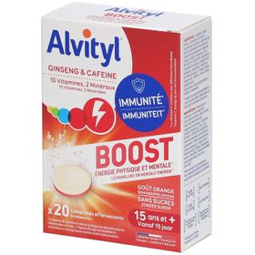 Alvityl® Boost | Ginseng en Cafeïne | Energie