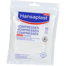 Hansaplast Compresses de gaze 10x10cm