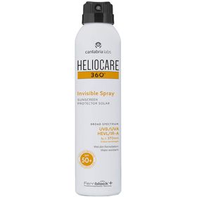Heliocare 360° Invisible Spray SPF50+ - Spray Solaire Waterproof Corps