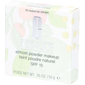 Clinique Almost Powder Fond de Teint Poudre Large Spectre SPF 15