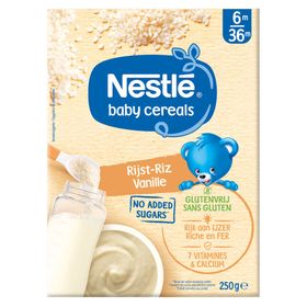 Nestlé® Baby Cereals Rijst Vanille Glutenvrij