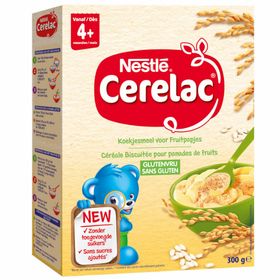 Nestlé® Cerelac Koekjesmeel voor Fruitpapjes Glutenvrij