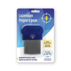 Eureka Care Peigne à Poux en Métal