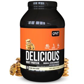 QNT Delicious Whey Protein Creamy Cookie