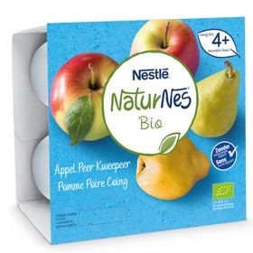 Nestlé NaturNes Bio Pomme - Poire - Coing 4 Mois