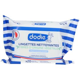Dodie Lingettes Nettoyantes Dermo-Apaisantes
