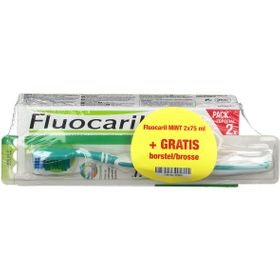Fluocaril Tandpasta Bi-Fluoré 145 Munt Duo + GRATIS Tandenborstel