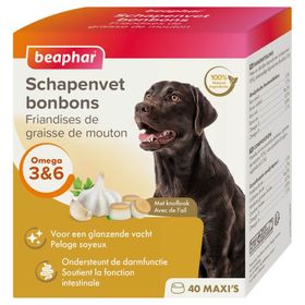 Beaphar® Schapenvet Bonbons Knoflook Hond