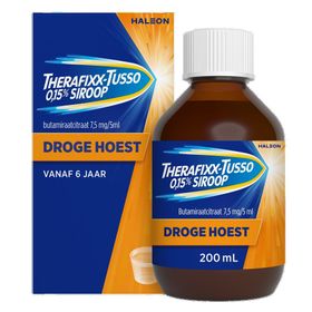 Therafixx-Tusso 0,15% Siroop - Droge Hoest