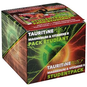 Studentpack Tauritine Plus Magnésium + Magnésium & Vitamine B Complex + Get Plugged Sleep Plugs GRATUIT