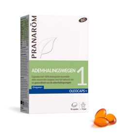 Pranarôm Oleocaps+ 1 Luchtwegen Bio