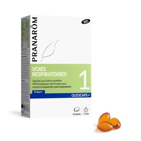 Pranarôm Oleocaps+ 1 Luchtwegen Bio