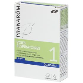 Pranarôm Oleocaps+ 1 Voies Respiratoires Bio