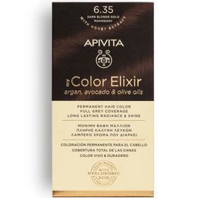 Apivita My Color Elixir Kit 6.35 Dark Blonde Gold Mahogany