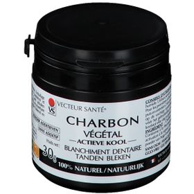 Vecteur Santé Charbon Blanchiment Dentaire