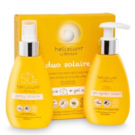 Helixium Spray Solaire SPF50+ Bio + Aftersun Gel Bio