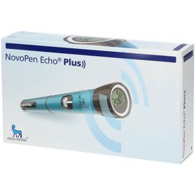 Novopen Echo Plus Insulinepen Blauw