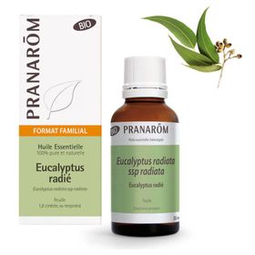 Pranarôm Huile Essentielle Eucalyptus Radié Bio