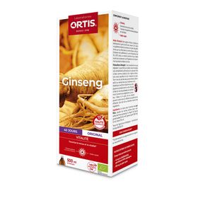 Ortis® Ginseng Bio Avec Alcool