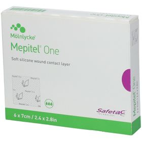 Mepitel One Wondcontactlaag 6x7cm