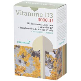 Cressana Vitamine D3 + K2 3000iu