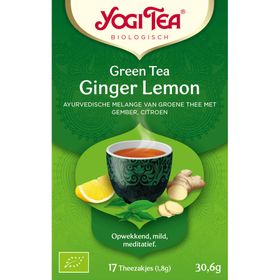 Yogi Tea® Ginger Lemon Green Tea