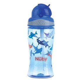 Nûby Flip-It Beker uit Tritan Blauw 3 Jaar+