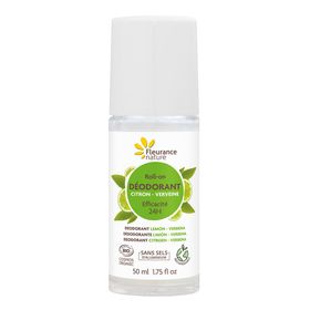 Fleurance Nature Déodorant 24h Roll-On Citron - Verveine Bio